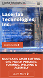 Mobile Screenshot of laserfabtech.com